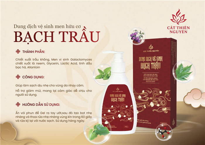 Dung dịch vệ sinh Bạch Trầu