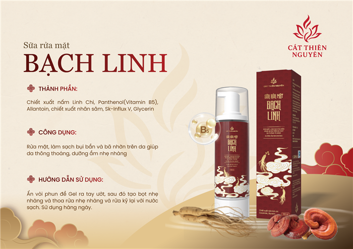 Sữa rửa mặt Bạch Linh